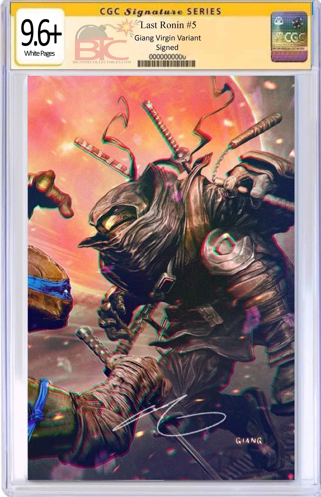 TMNT THE LAST RONIN #5 JOHN GIANG EXCLUSIVE VARIANT