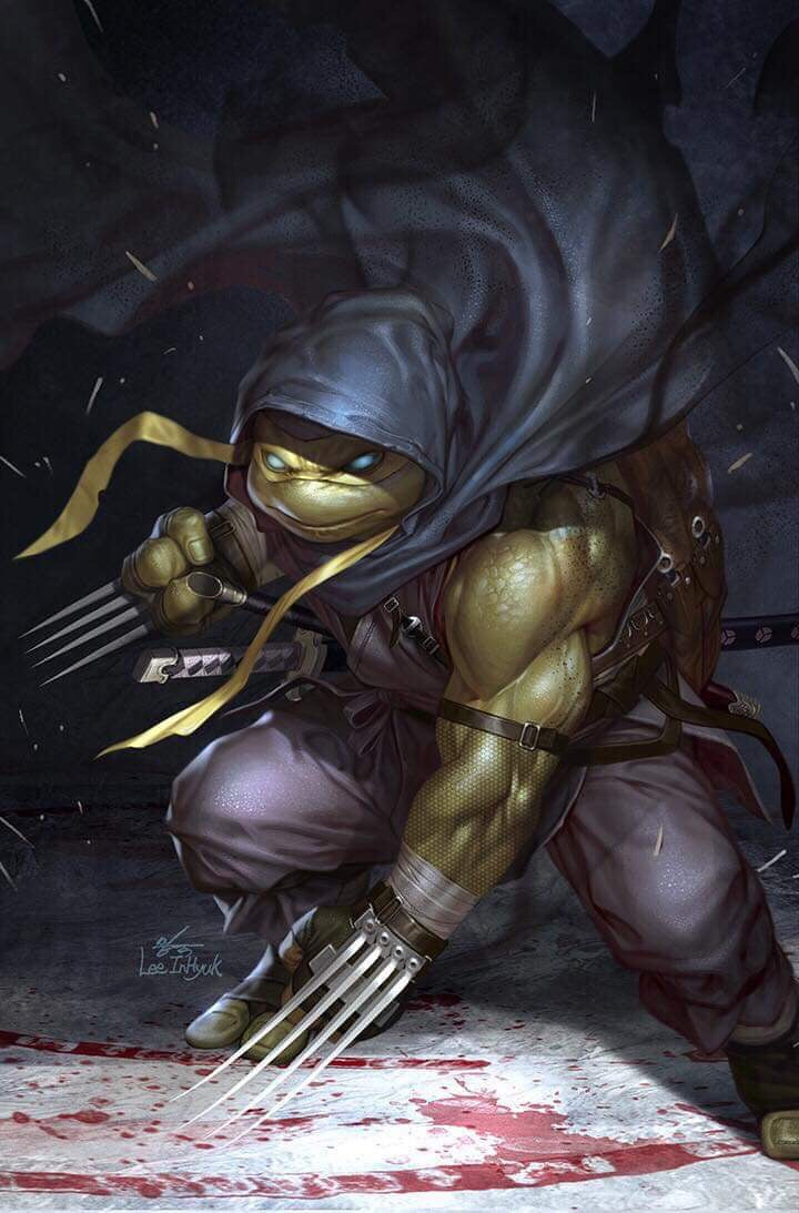TMNT JENNIKA #1 INHYUK LEE EXCLUSIVE VIRGIN VARIANT RAW, SIGNED, REMARKED OPTIONS 02/19/20