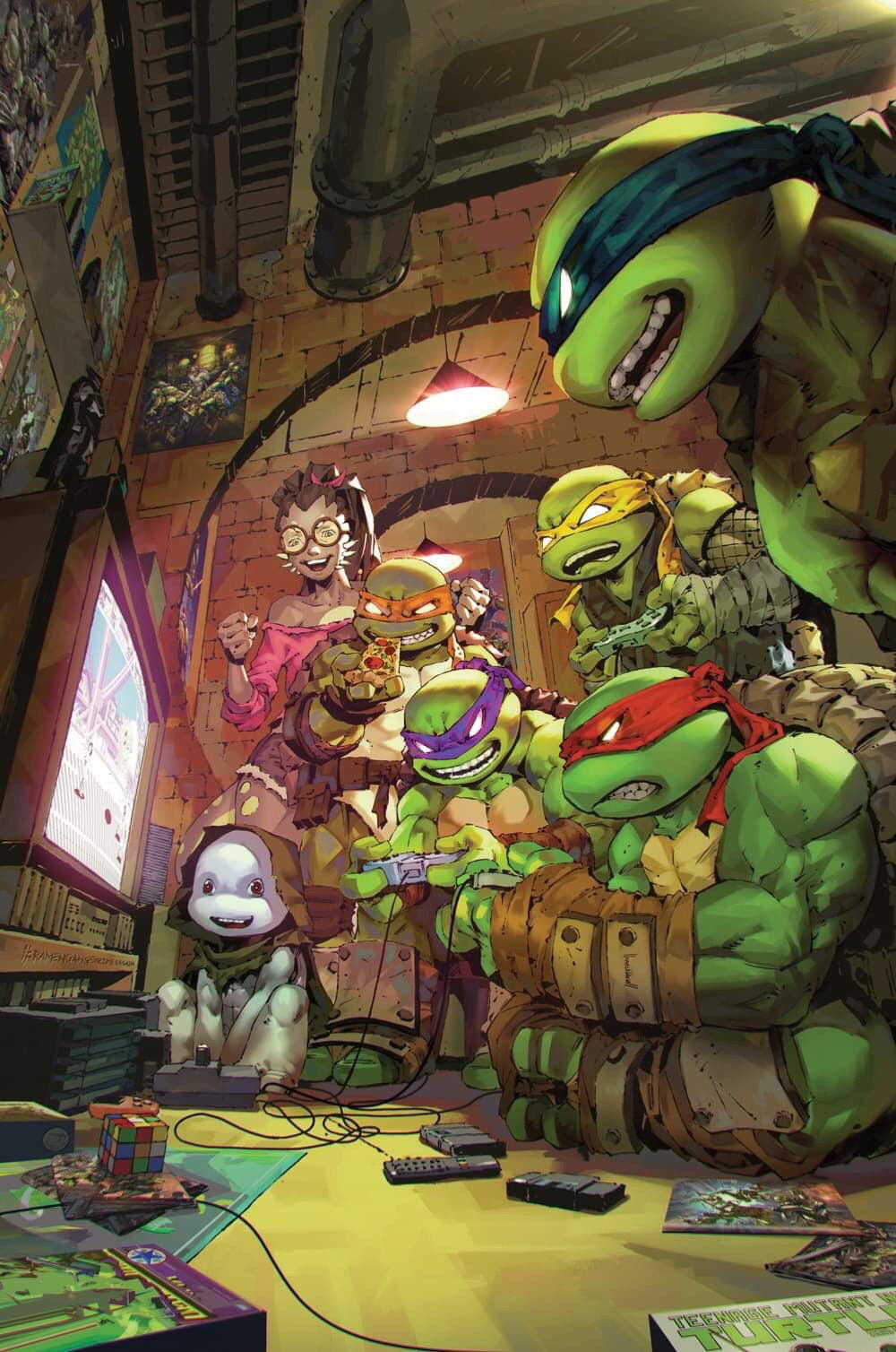 TMNT #102 KAEL NGU EXCLUSIVE VIRGIN VARIANT RAW, SIGNED AND GRADED OPTIONS