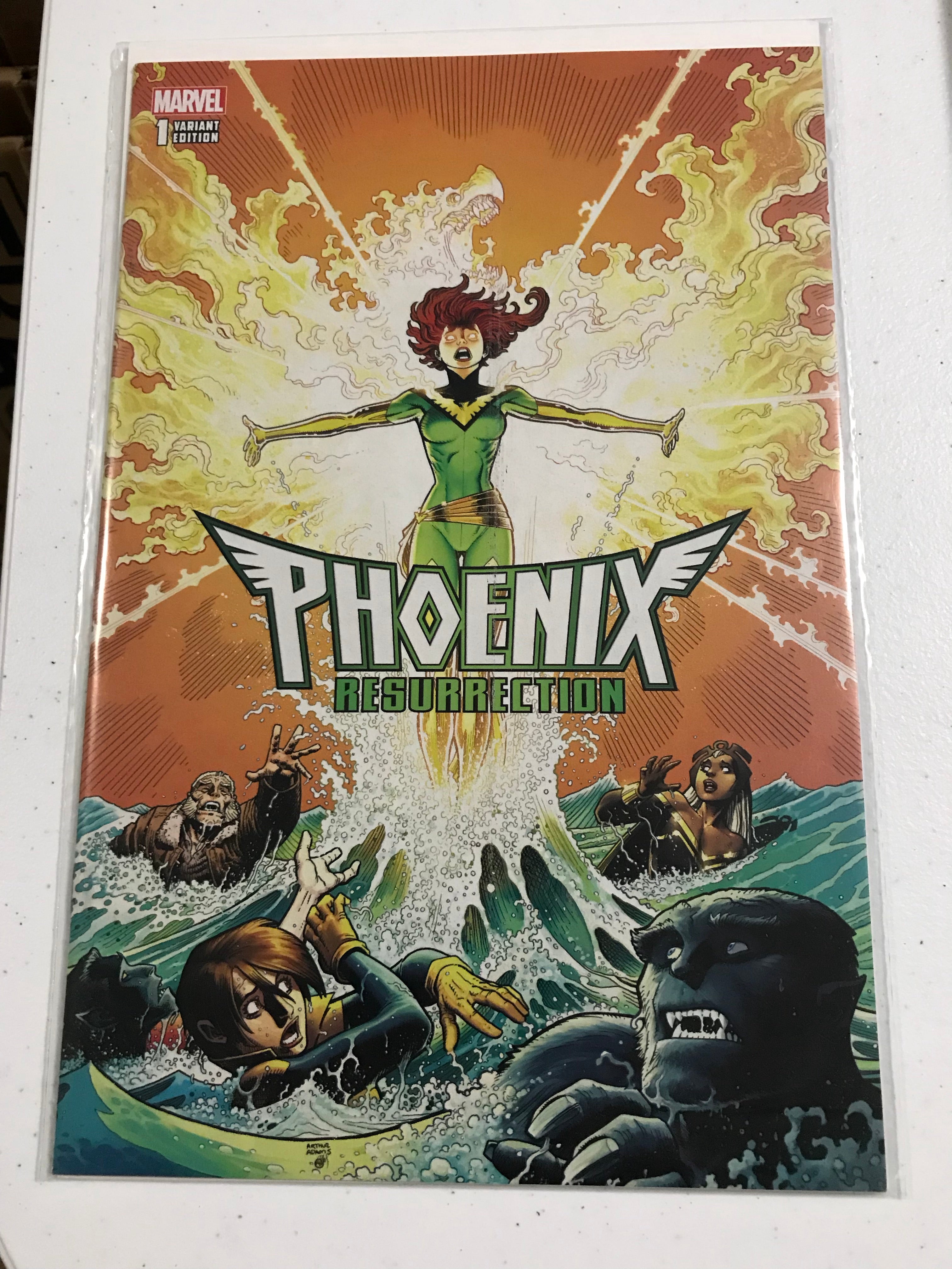BTC NEWSLETTER DEAL PHOENIX RESURRECTION #1 (OF 5) ARTHUR ADAMS 1:50 INCENTIVE VARIANT