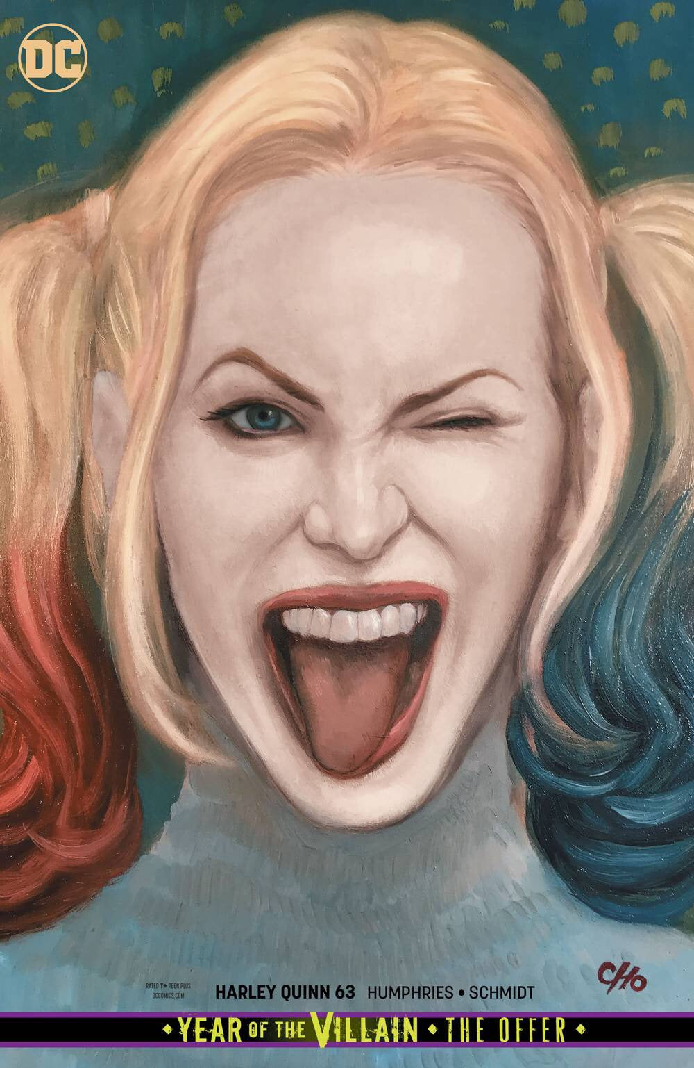 HARLEY QUINN #63 CARD STOCK VAR ED YOTV THE OFFER  07/03/19 FOC 06/10/19
