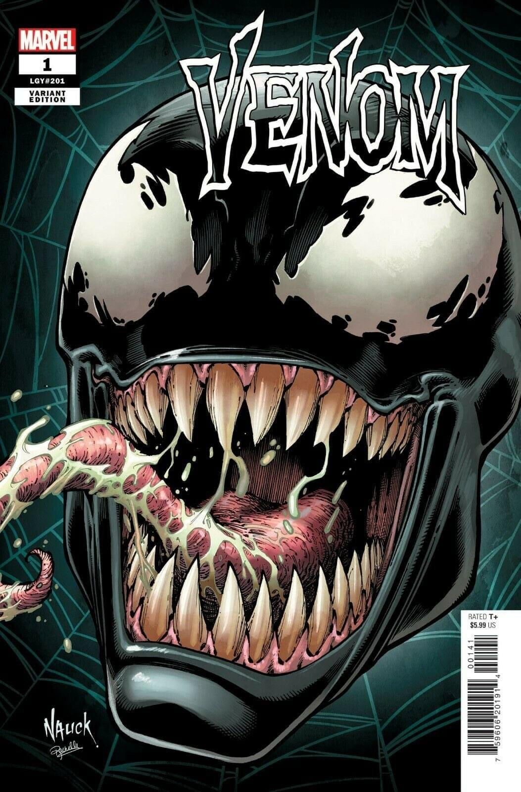 VENOM #1 NAUCK HEADSHOT VAR 11/10/2021