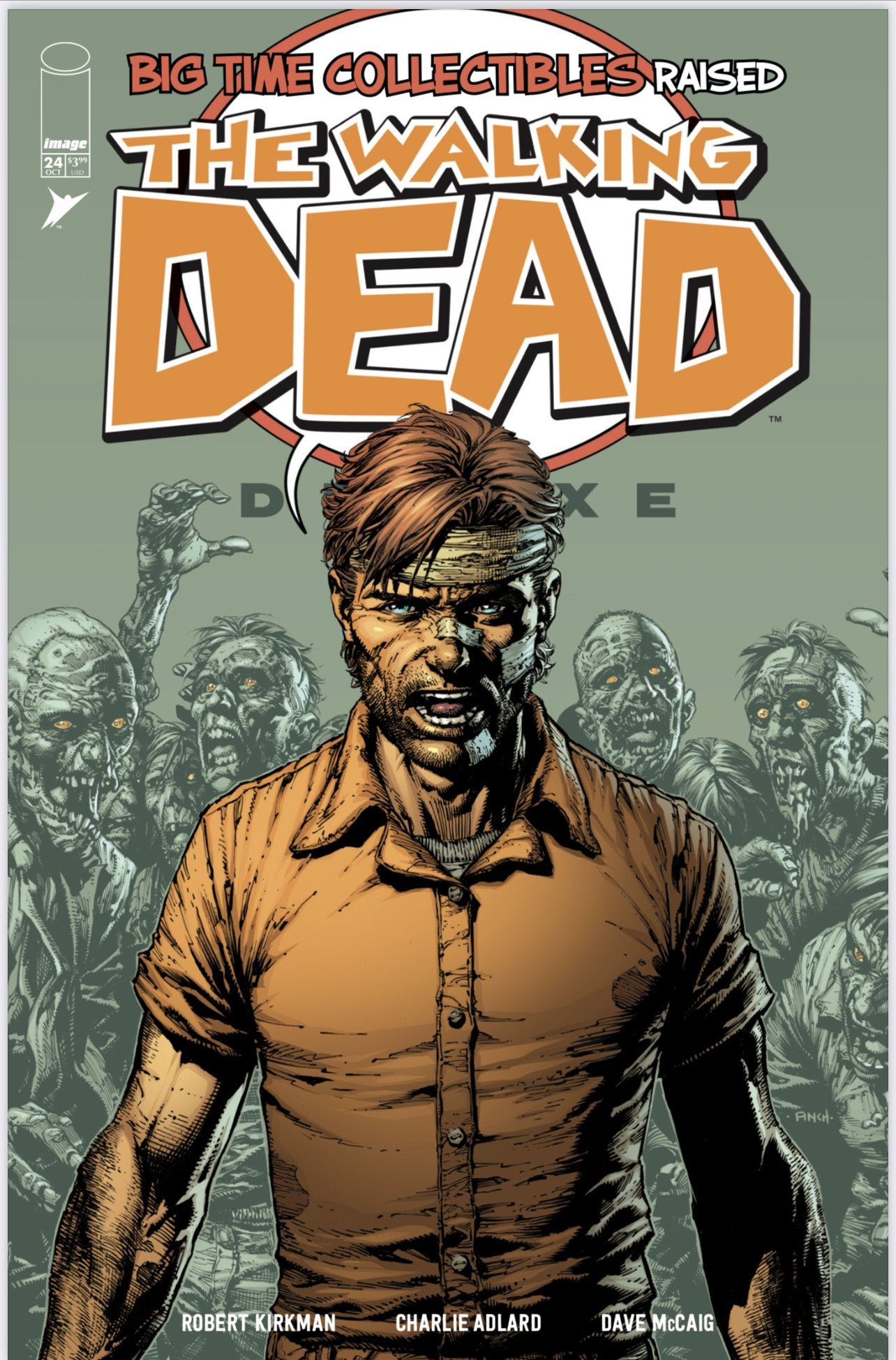 THE WALKING DEAD DELUXE #24 & TWD #1 BTC EXCLUSIVE COMBO VARIANT