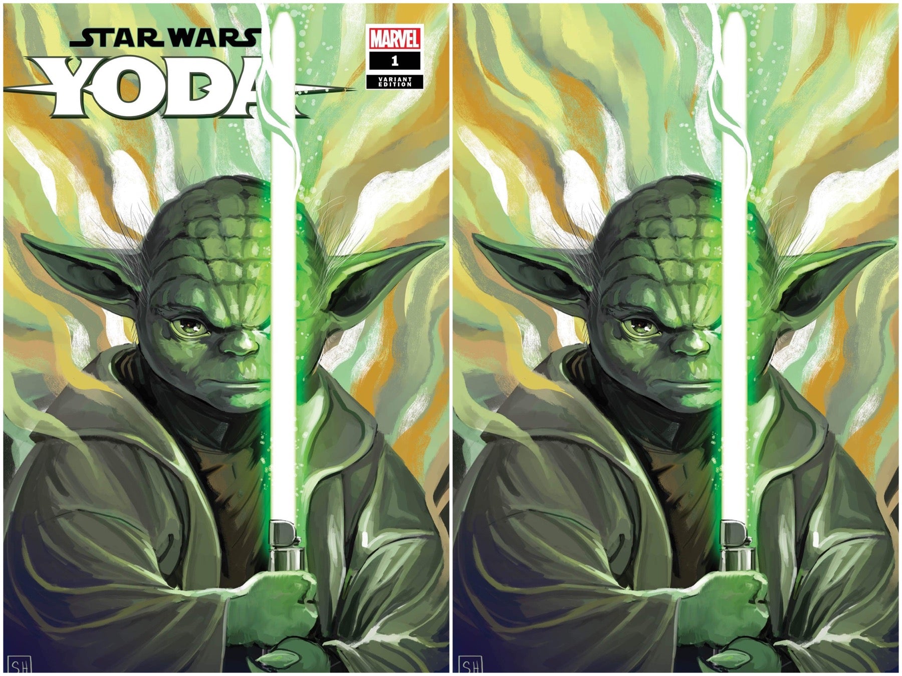 11/23/2022 STAR WARS YODA #1 STEPHANIE HANS EXCLUSIVE VARIANT OPTIONS (M7)