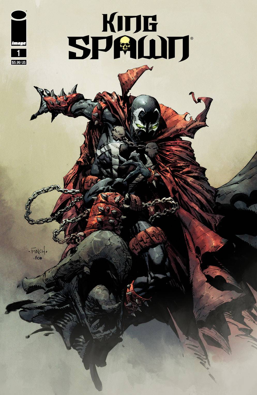 8/25/2021 KING SPAWN #1 CVR C FINCH