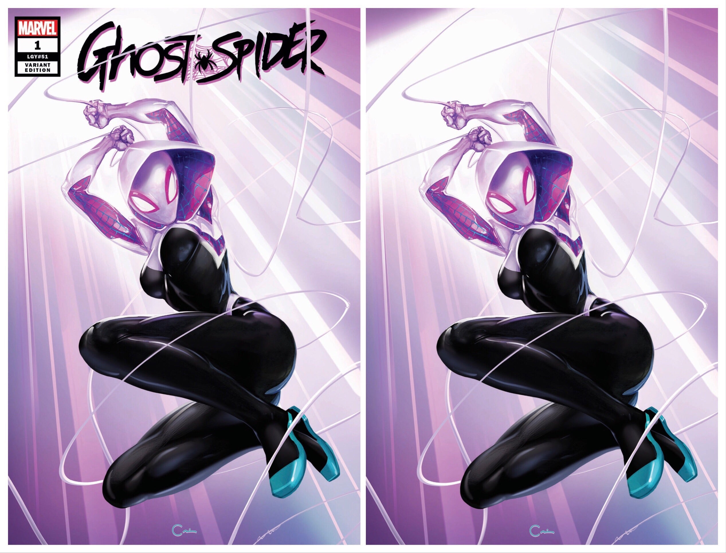 GHOST SPIDER #1 CLAYTON CRAIN EXCLUSIVE OPTIONS