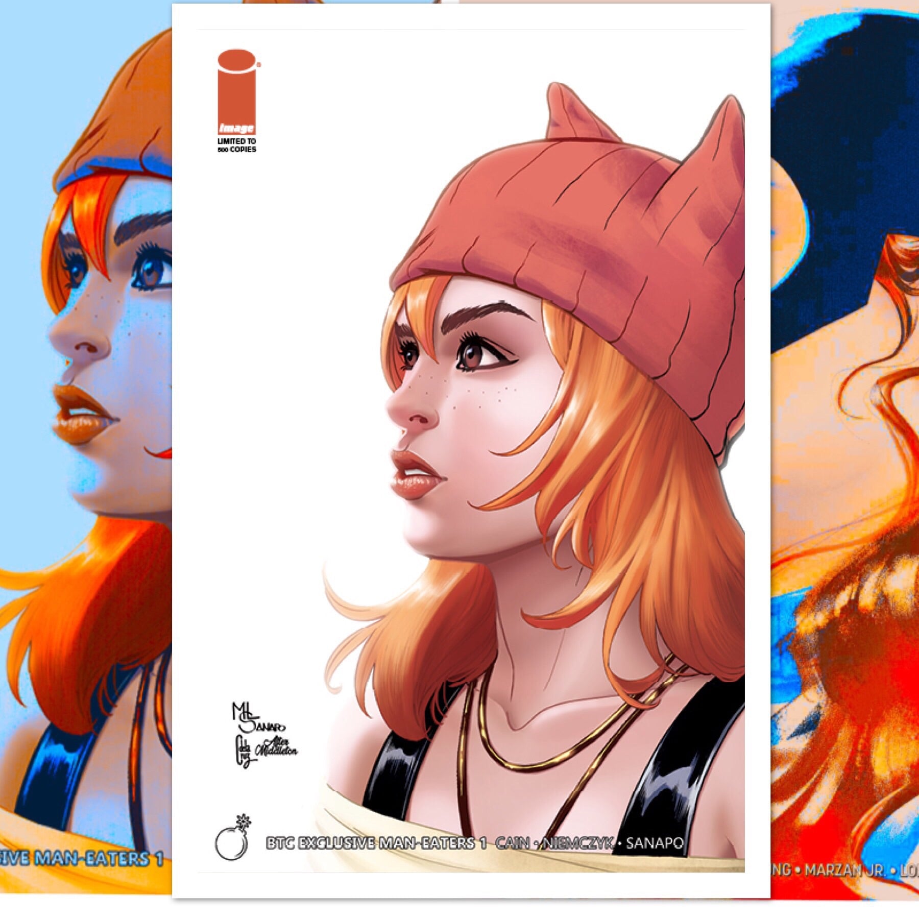 MAN-EATERS #1 BTC EXCLUSIVE LIMITED TO 500 COPIES (I16)