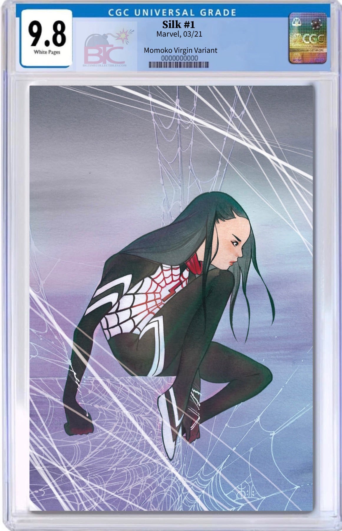 SILK #1 PEACH MOMOKO SINGAPORE EXCLUSIVE VARIANT RAW & CGC OPTIONS