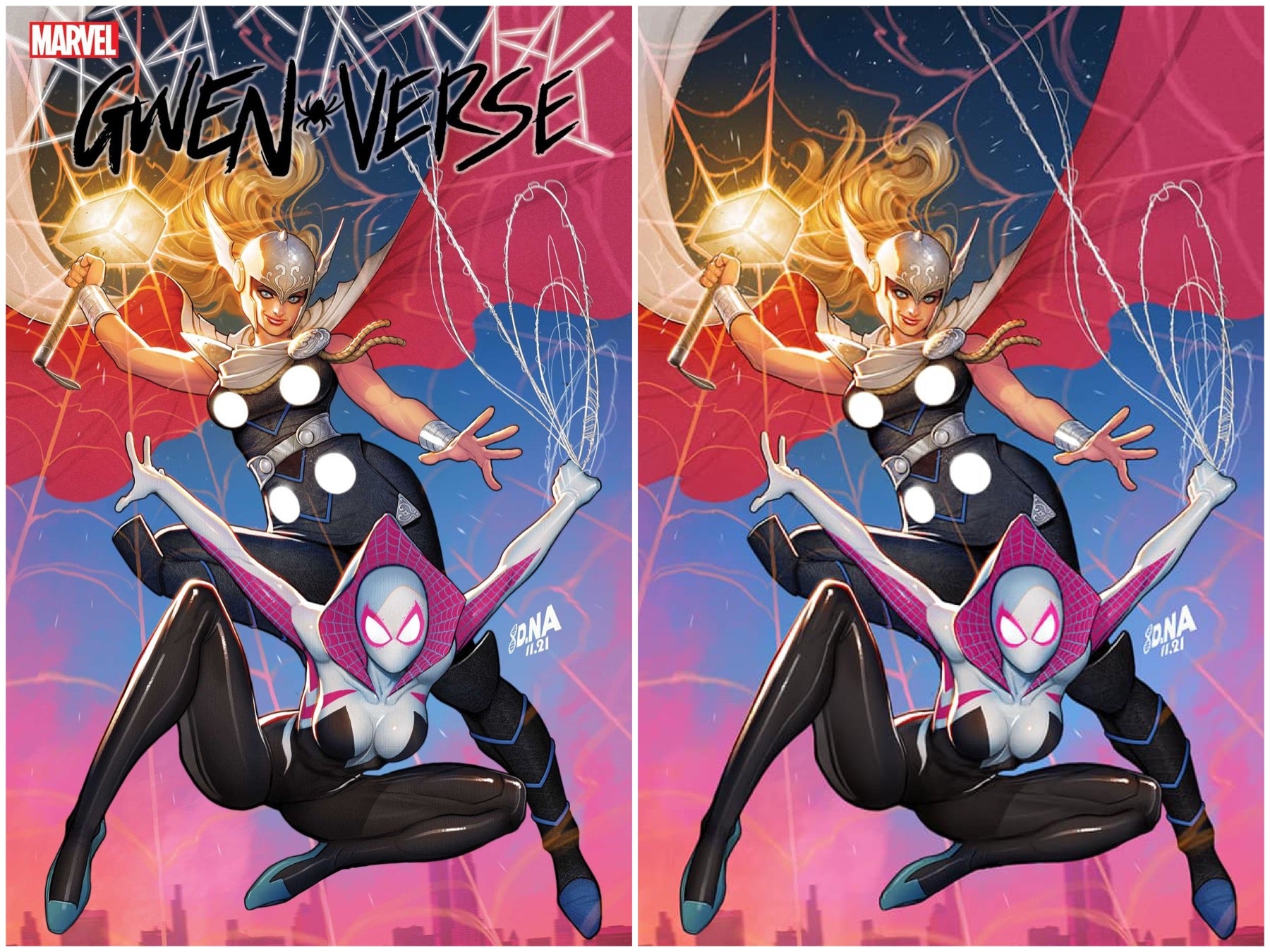 SPIDER-GWEN: GWENVERSE 2 DAVID NAKAYAMA EXCLUSIVE VIRGIN VARIANT OPTIONS (M4)