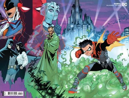 ROBIN #1 CVR B GLEB MELNIKOV WRAPAROUND VARIANT (FIRST APPEARANCES OF FLATLINE) 04/28/21(CB98)(CB100)