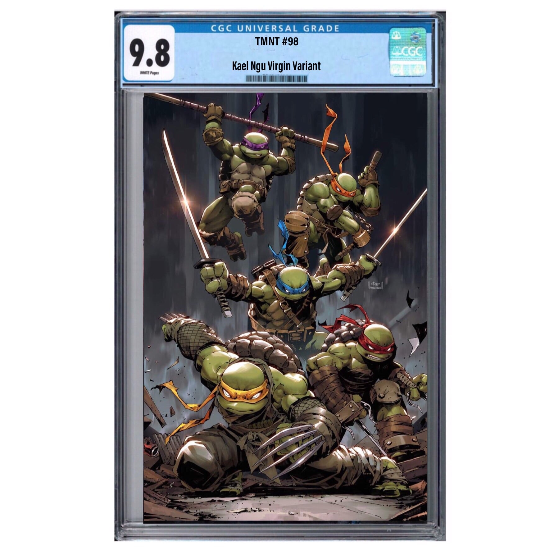 11/29/2019 TMNT #99 KAEL NGU EXCLUSIVE VIRGIN VARIANT & CGC OPTIONS