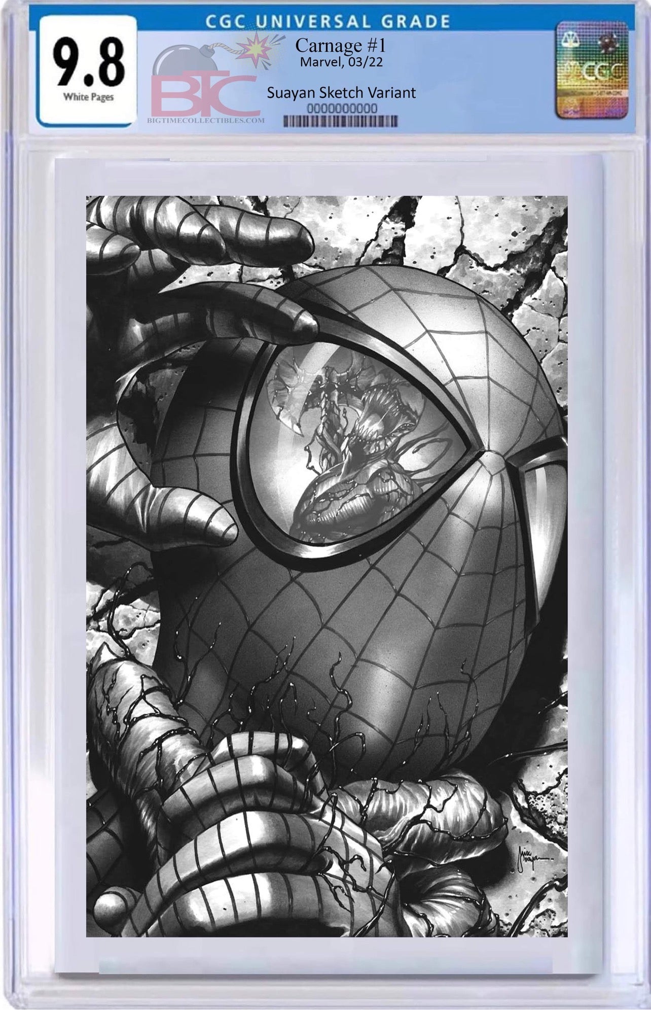 CARNAGE 1 MICO SUAYAN EXCLUSIVE CGC & SIGNATURE OPTIONS