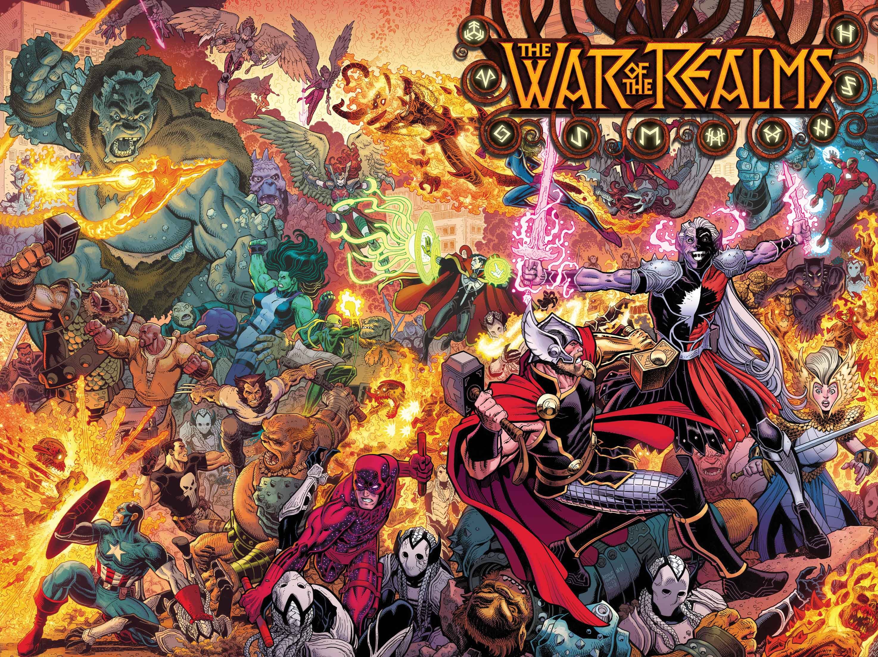 WAR OF REALMS #1 (OF 6) 04/03/19 FOC 03/04/19