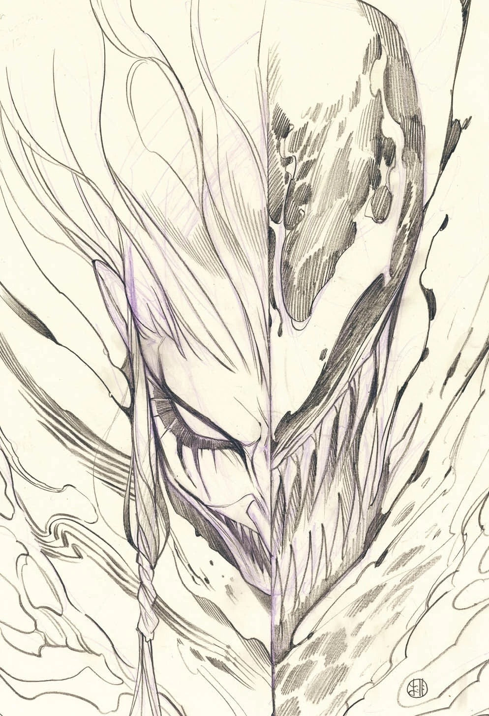 VENOM #30 PEACH MOMOKO EXCLUSIVE SKETCH VARIANT(M19)(M24)(M25)(M144)