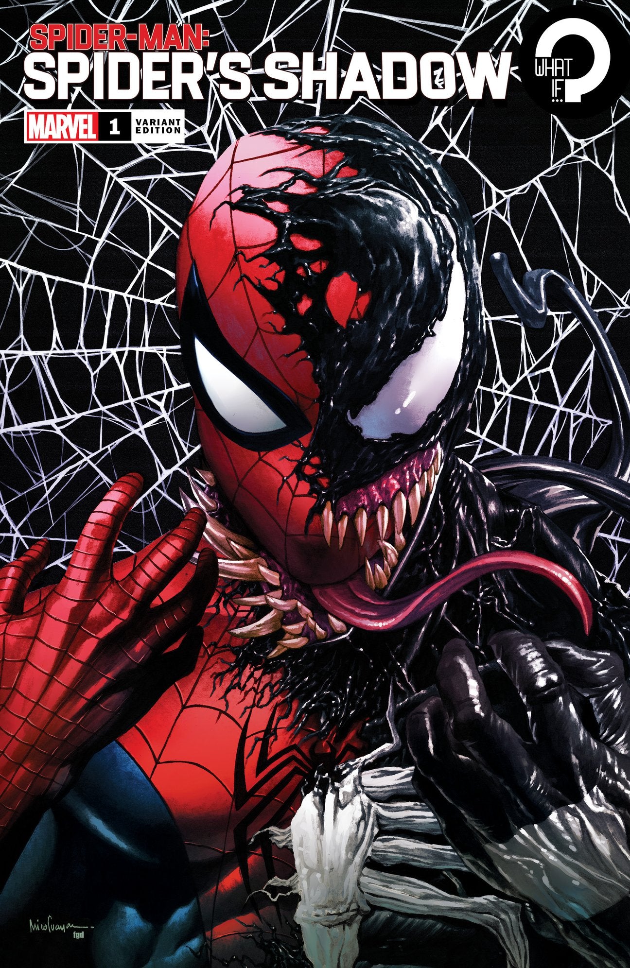 EXTREME CARNAGE ALPHA #1 & SPIDER'S SHADOW #1 TRADE DRESS SET