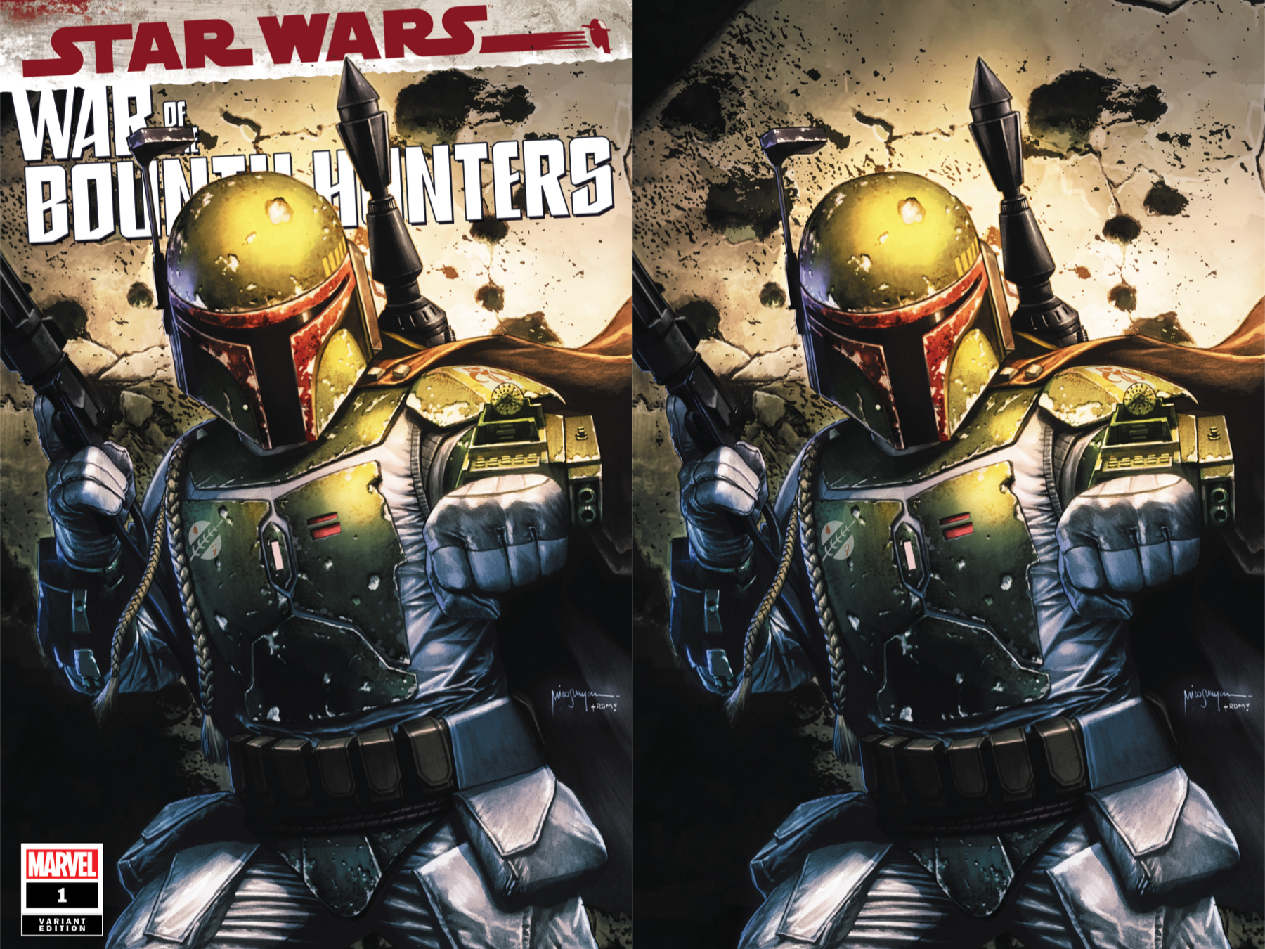 STAR WARS WAR BOUNTY HUNTERS #1 MICO SUAYAN EXCLUSIVE 06/02/21