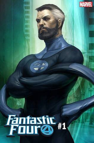 FANTASTIC FOUR #1 ARTGERM MR FANTASTIC VAR VARIANT (CB99)
