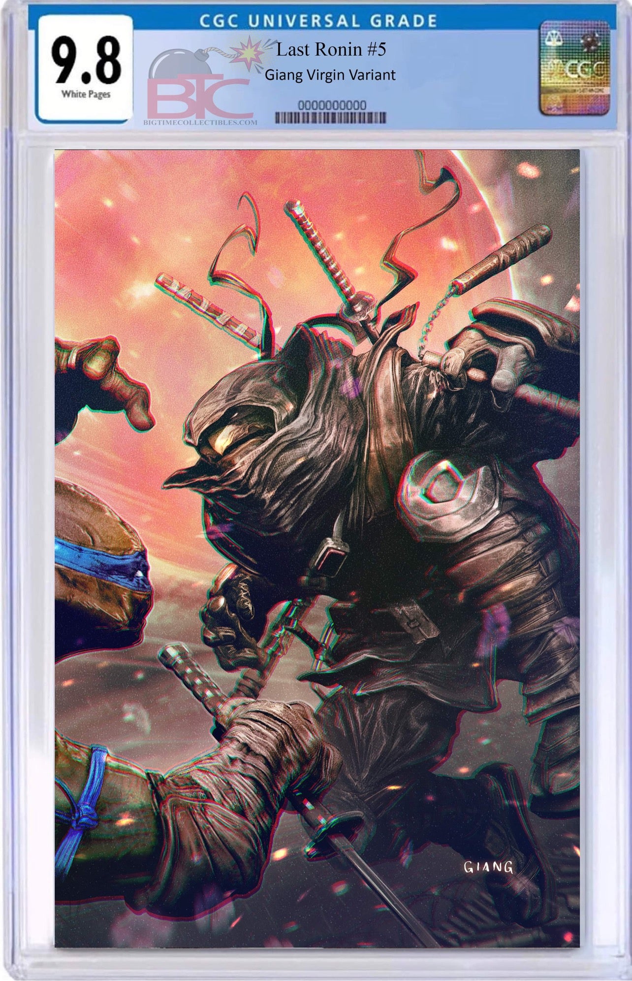 TMNT THE LAST RONIN #5 JOHN GIANG EXCLUSIVE VARIANT