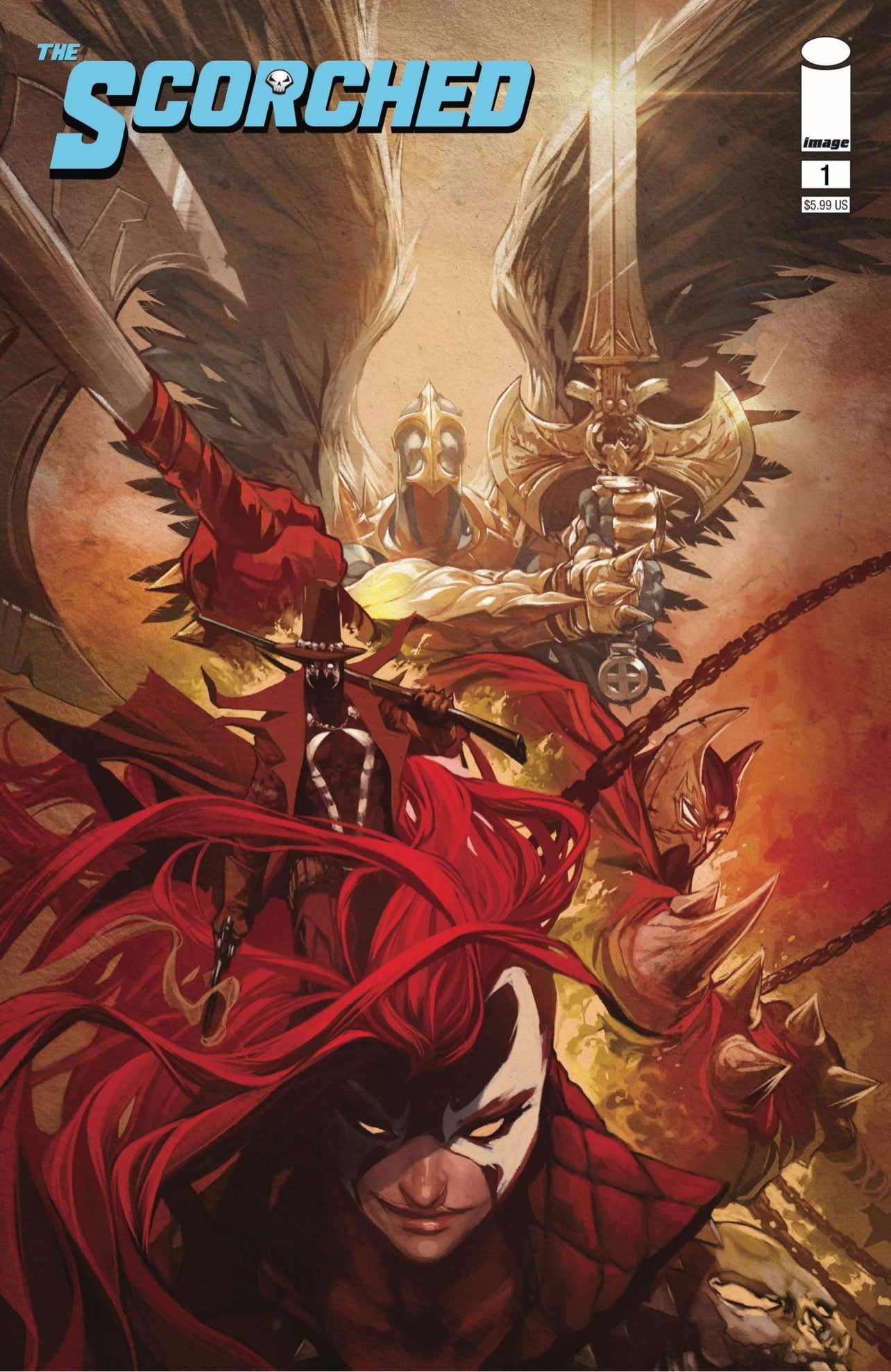 01/12/2022 SPAWN SCORCHED #1 CVR E AGUILLO