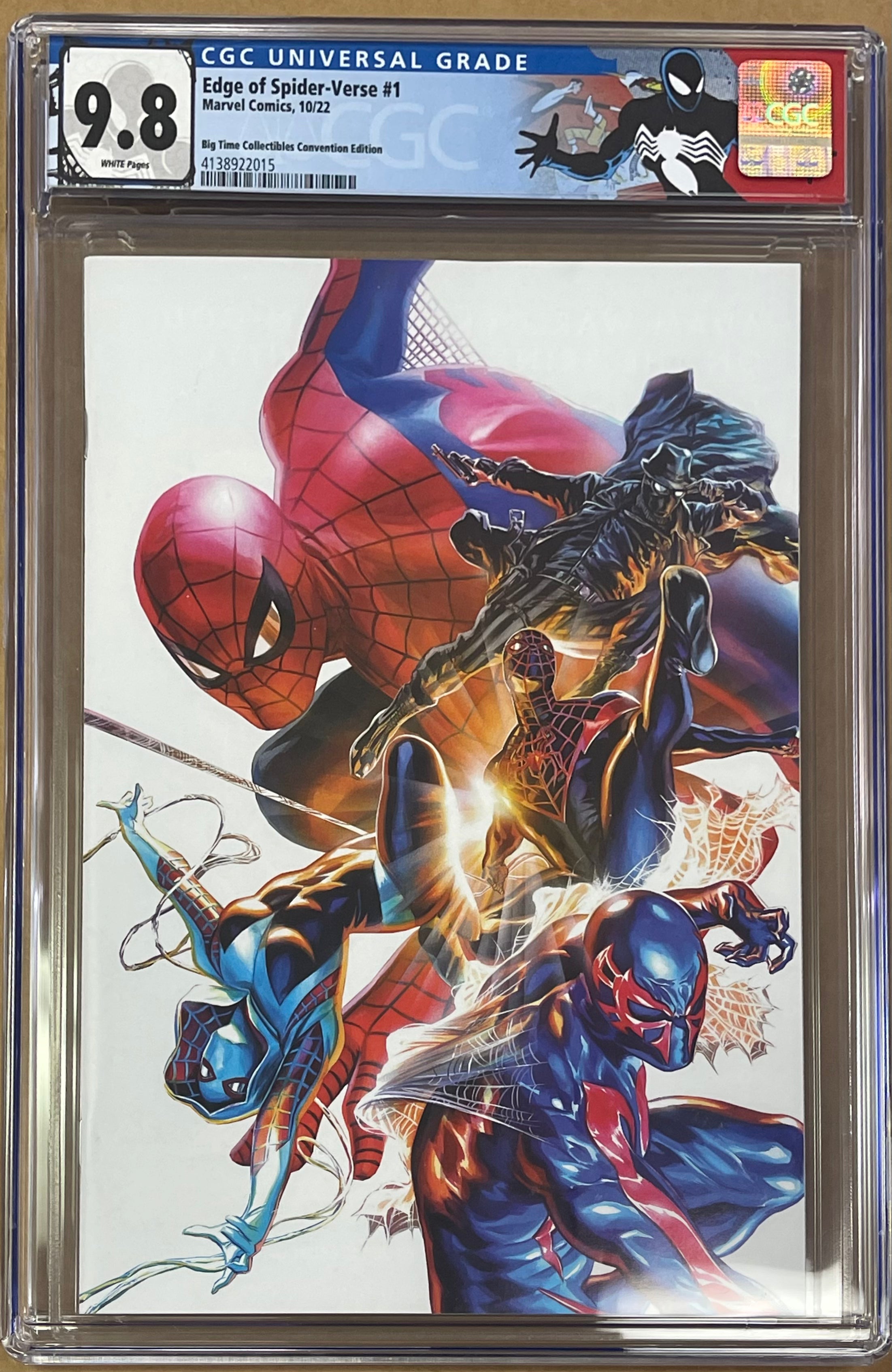 Edge of Spiderverse #1 orders CGC 9.8