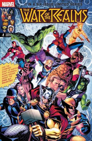 WAR OF REALMS #1 MIKE MCKONE SECRET WARS #1 HOMAGE VARIANT 04/03/19 FOC 03/04/09