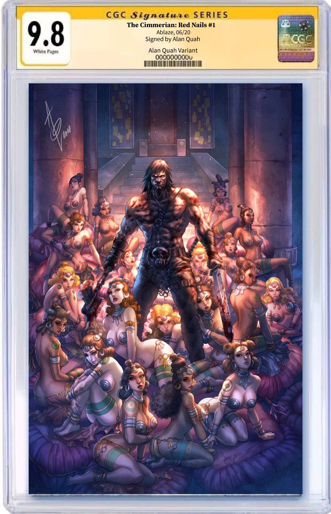 THE CIMMERIAN RED NAILS #1 ALAN QUAH EXCLUSIVE OPTIONS