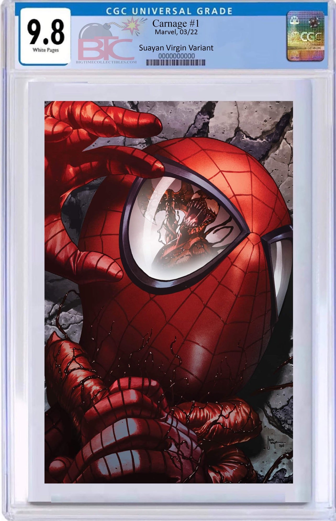 CARNAGE 1 MICO SUAYAN EXCLUSIVE CGC & SIGNATURE OPTIONS