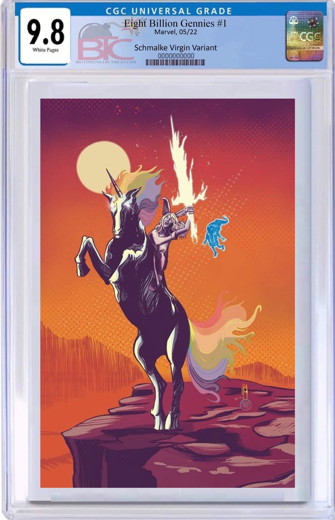 EIGHT BILLION GENIES #1 SCHMALKE EXCLUSIVE VIRGIN VARIANT OPTIONS