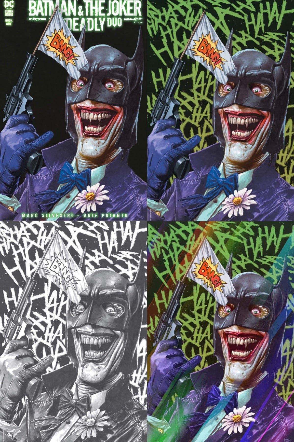 BATMAN & THE JOKER THE DEADLY DUO #1 MICO SUAYAN EXCLUSIVE VARIANT OPTIONS