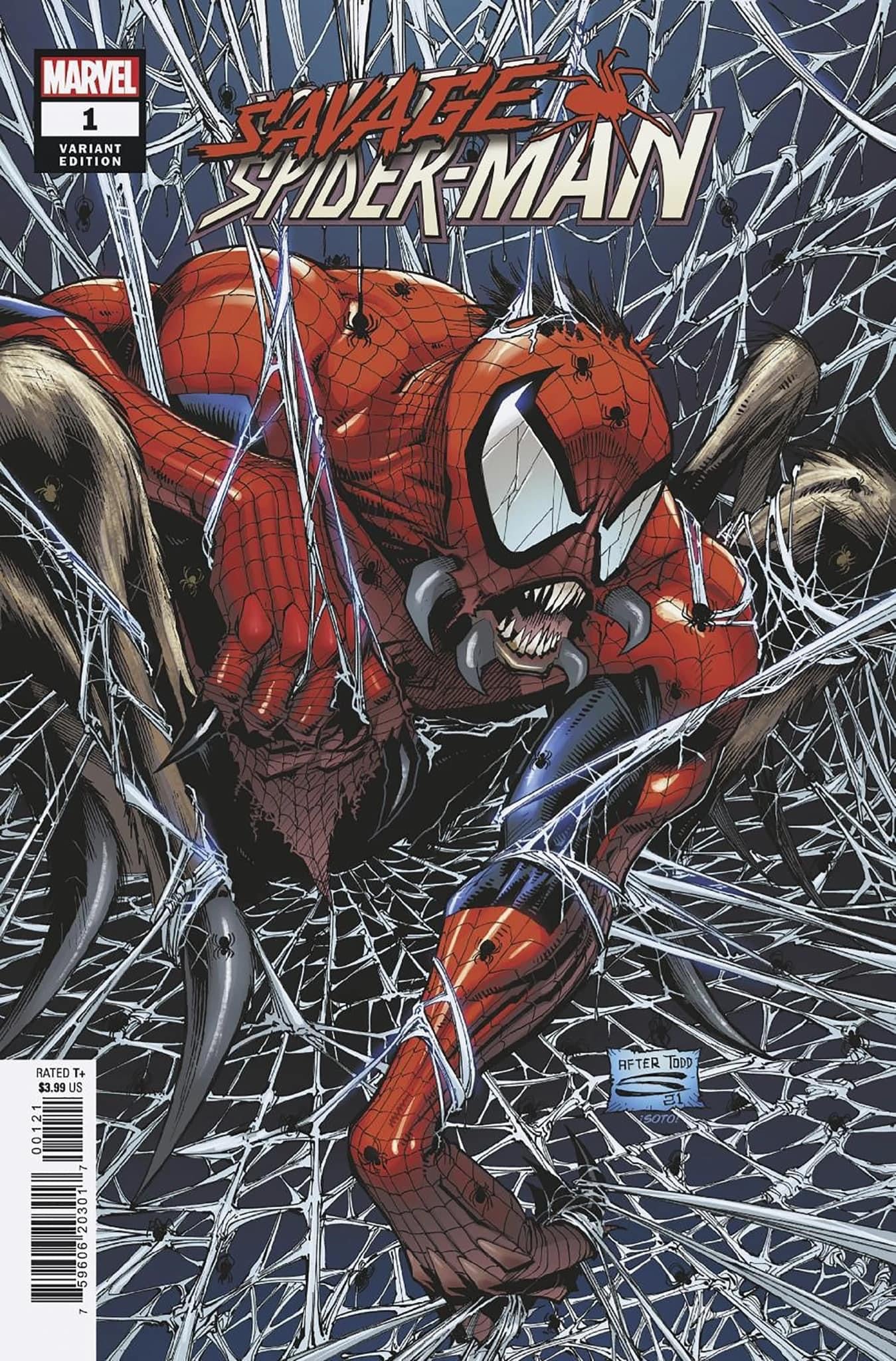 02/02/2022 SAVAGE SPIDER-MAN #1 SANDOVAL HOMAGE VARIANT (CB13)