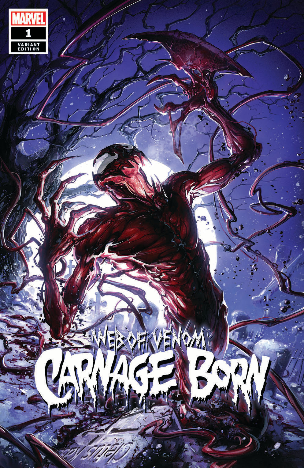 Web of Venom: Carnage Born #1 Clayton Crain Exclusive Variant