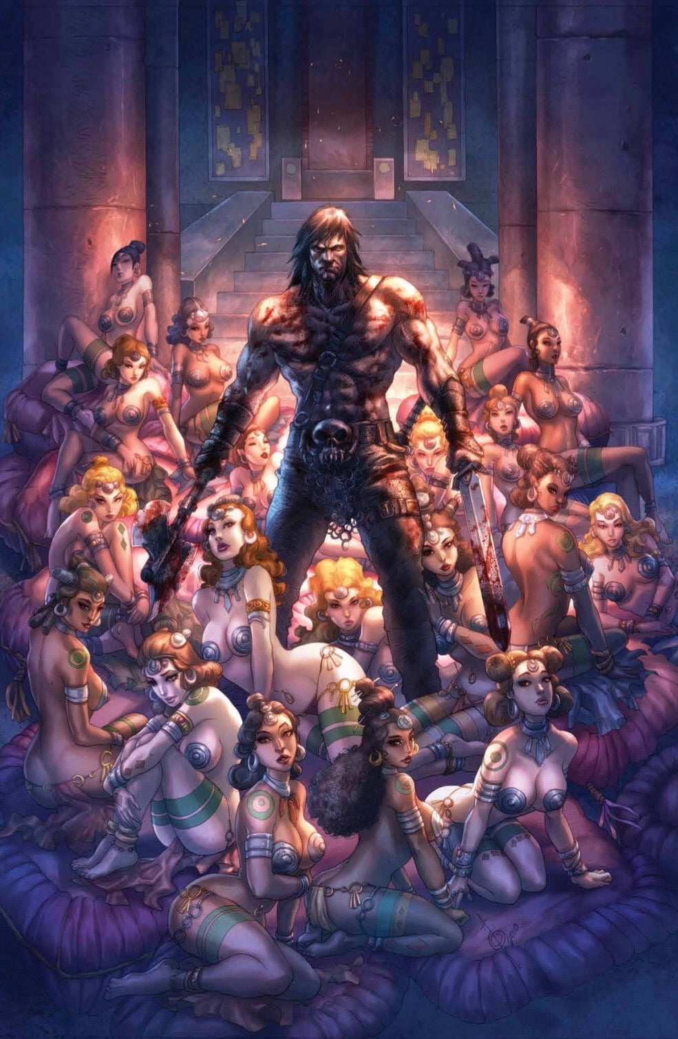 THE CIMMERIAN RED NAILS #1 ALAN QUAH EXCLUSIVE OPTIONS