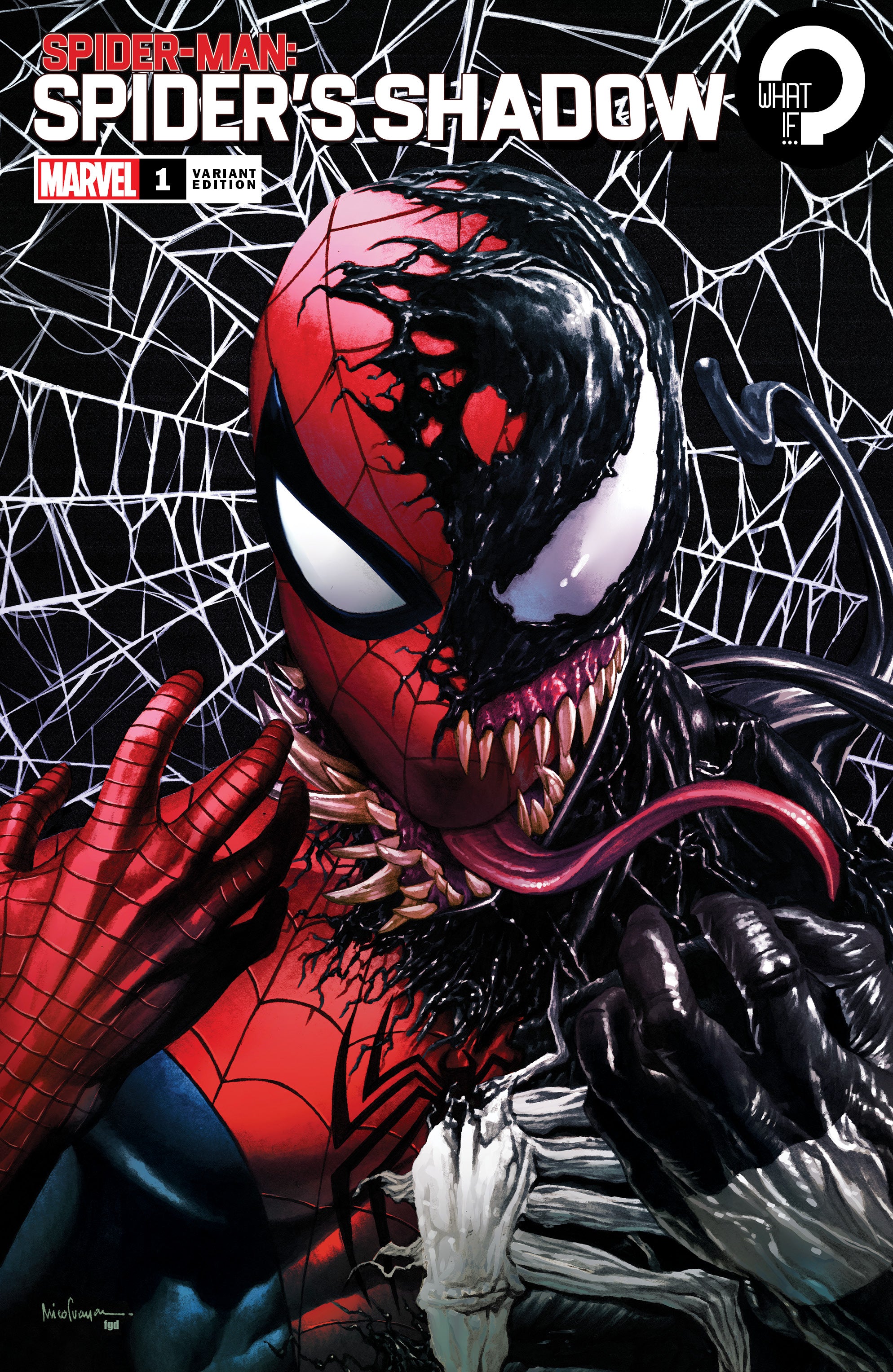 SPIDER-MAN SPIDERS SHADOW #1 MICO SUAYAN EXCLUSIVE VARIANT