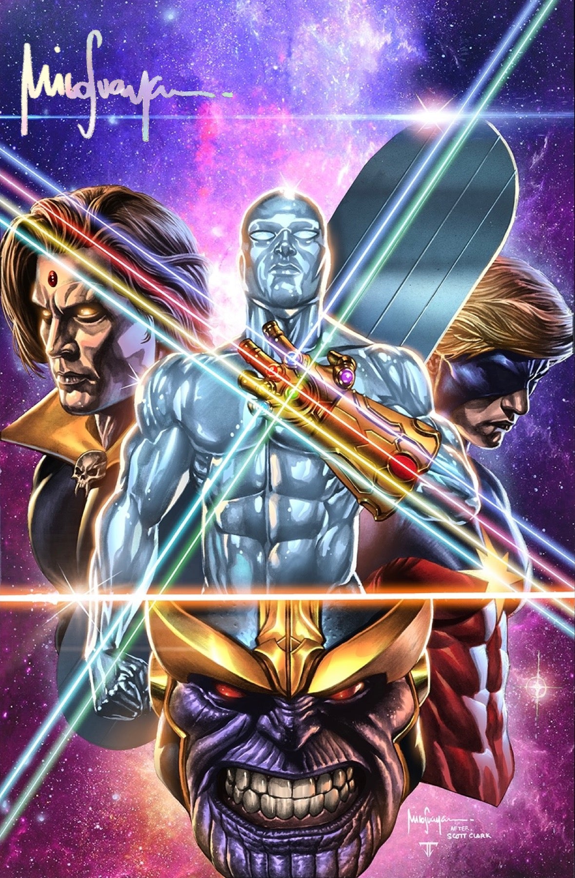 SILVER SURFER REBIRTH #1 MICO SUAYAN EXCLUSIVE VARIANT (M3)(M4)