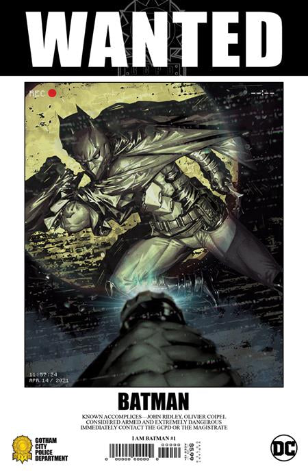 09/14/2021 I AM BATMAN #1 1:25 KAEL NGU CARD STOCK VAR