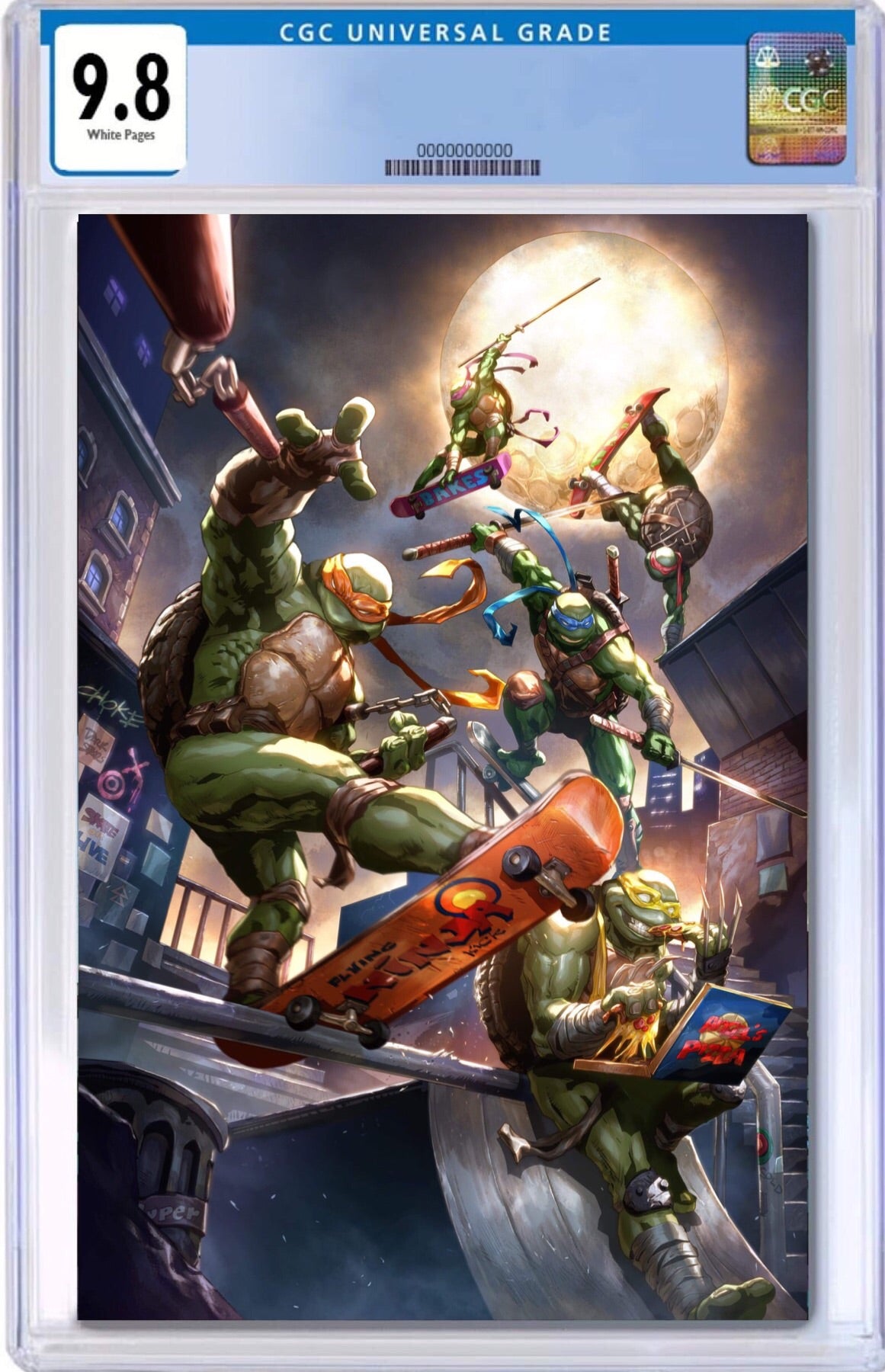 TMNT #103 DEXTER SOY EXCLUSIVE VIRGIN VARIANT COVER RAW, SIGNED & GRADED OPTIONS