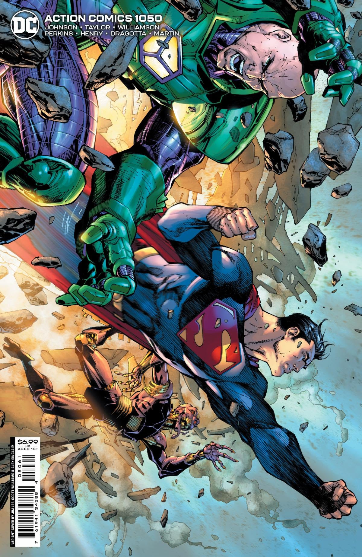 12/27/2022 ACTION COMICS #1050 CVR B JIM LEE CARD STOCK VARIANT