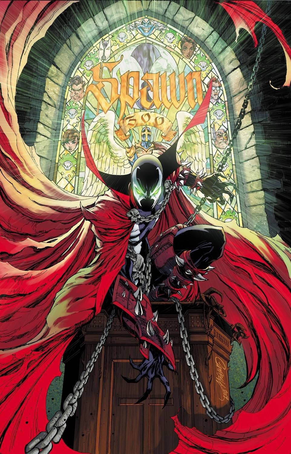 SPAWN #300 CVR G CAMPBELL 09/04/19 FOC 08/12/19(CB67)