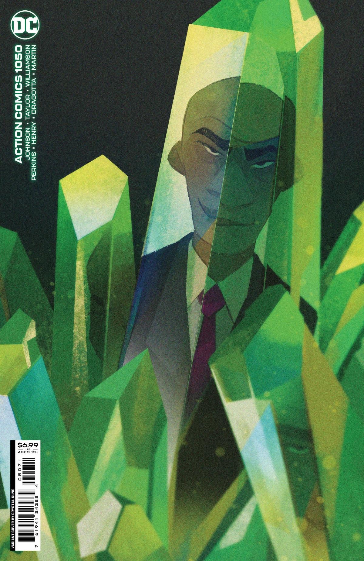 12/27/2022 ACTION COMICS #1050 CVR E CRYSTAL KUNG CARD STOCK VARIANT
