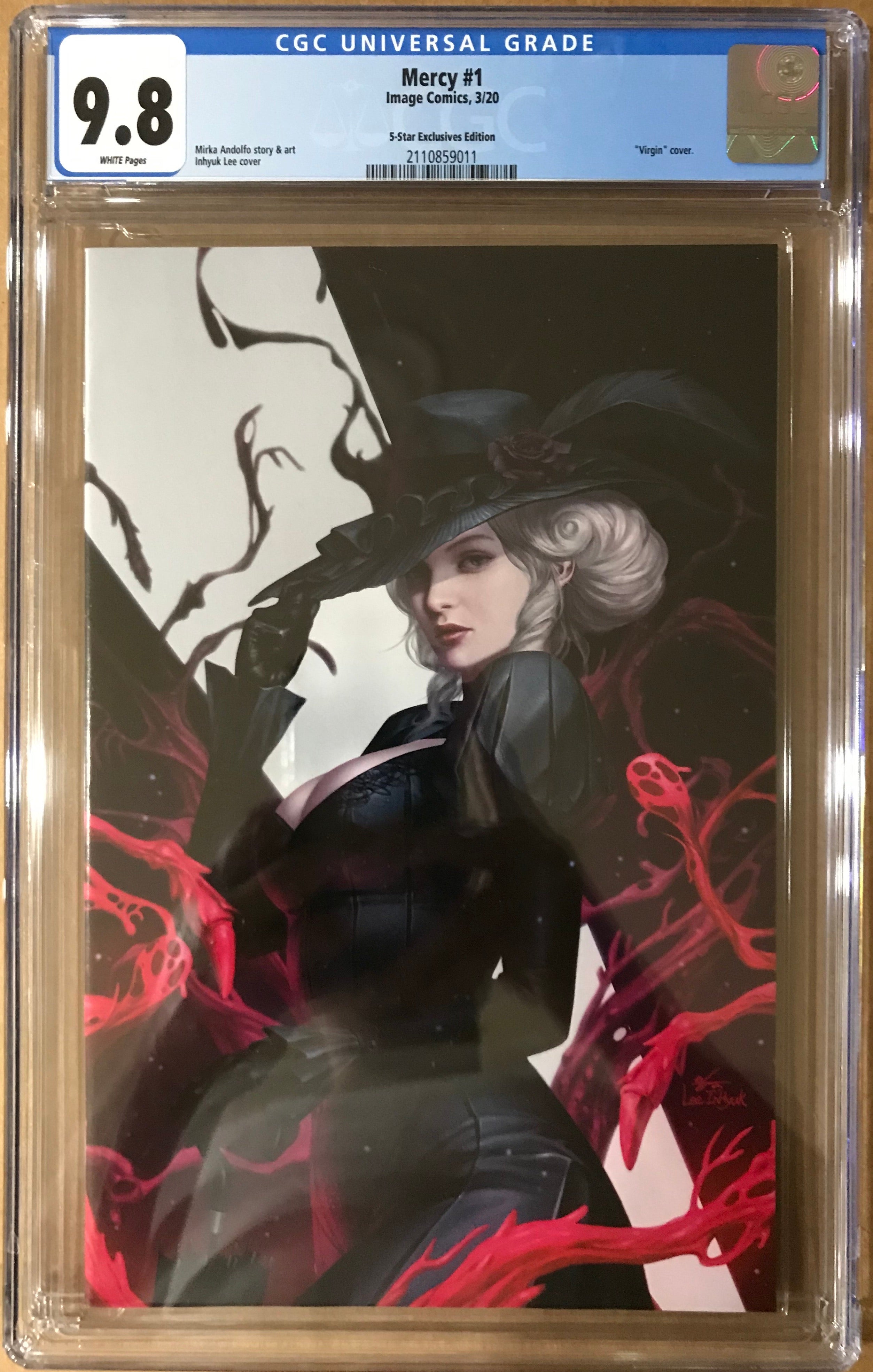 MERCY #1 INHYUK LEE EXCLUSIVE COVER RAW, CGC & SIGNED OPTIONS