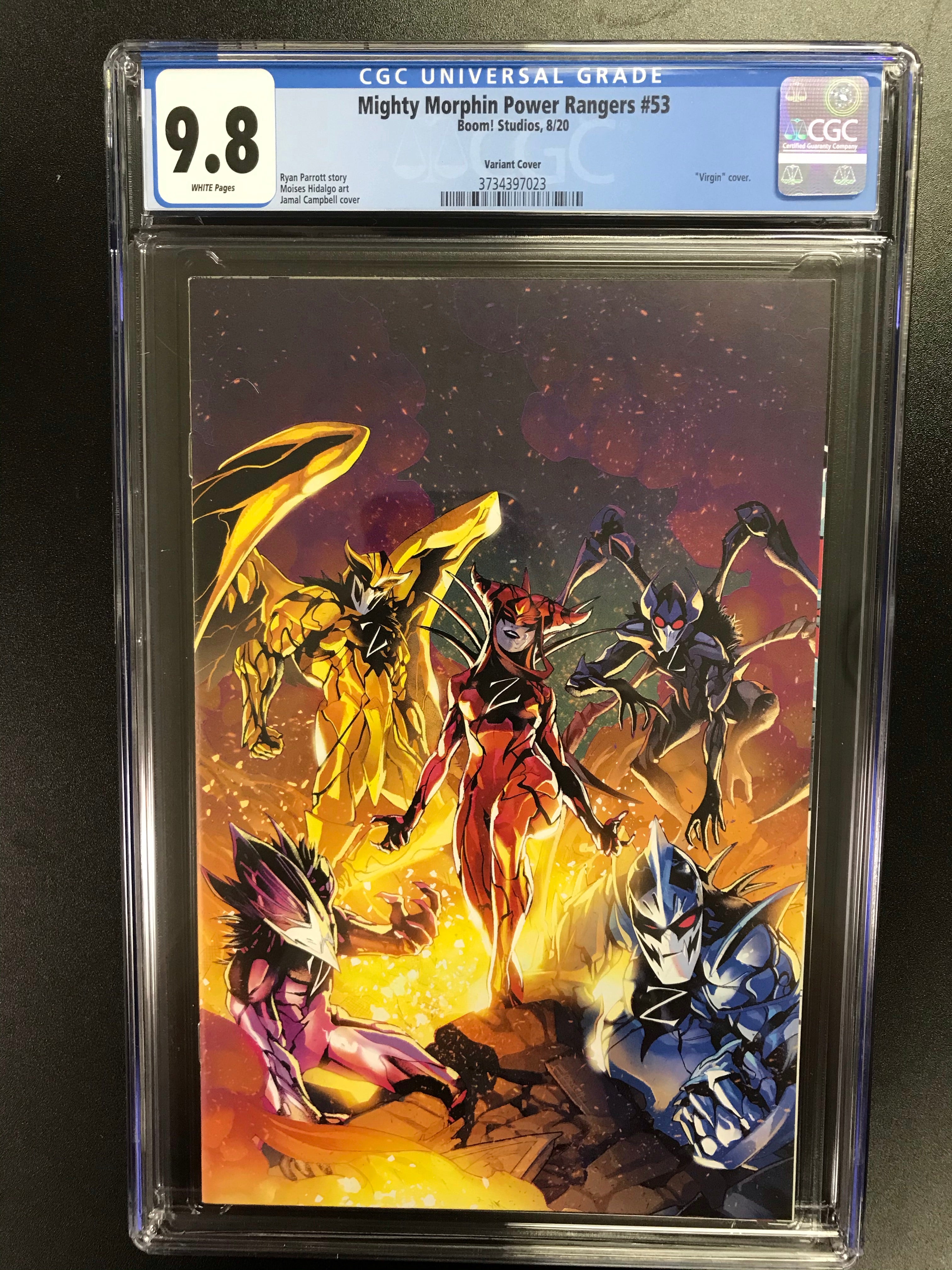 Sale Mighty Morphin power rangers #1 CGC 9.8