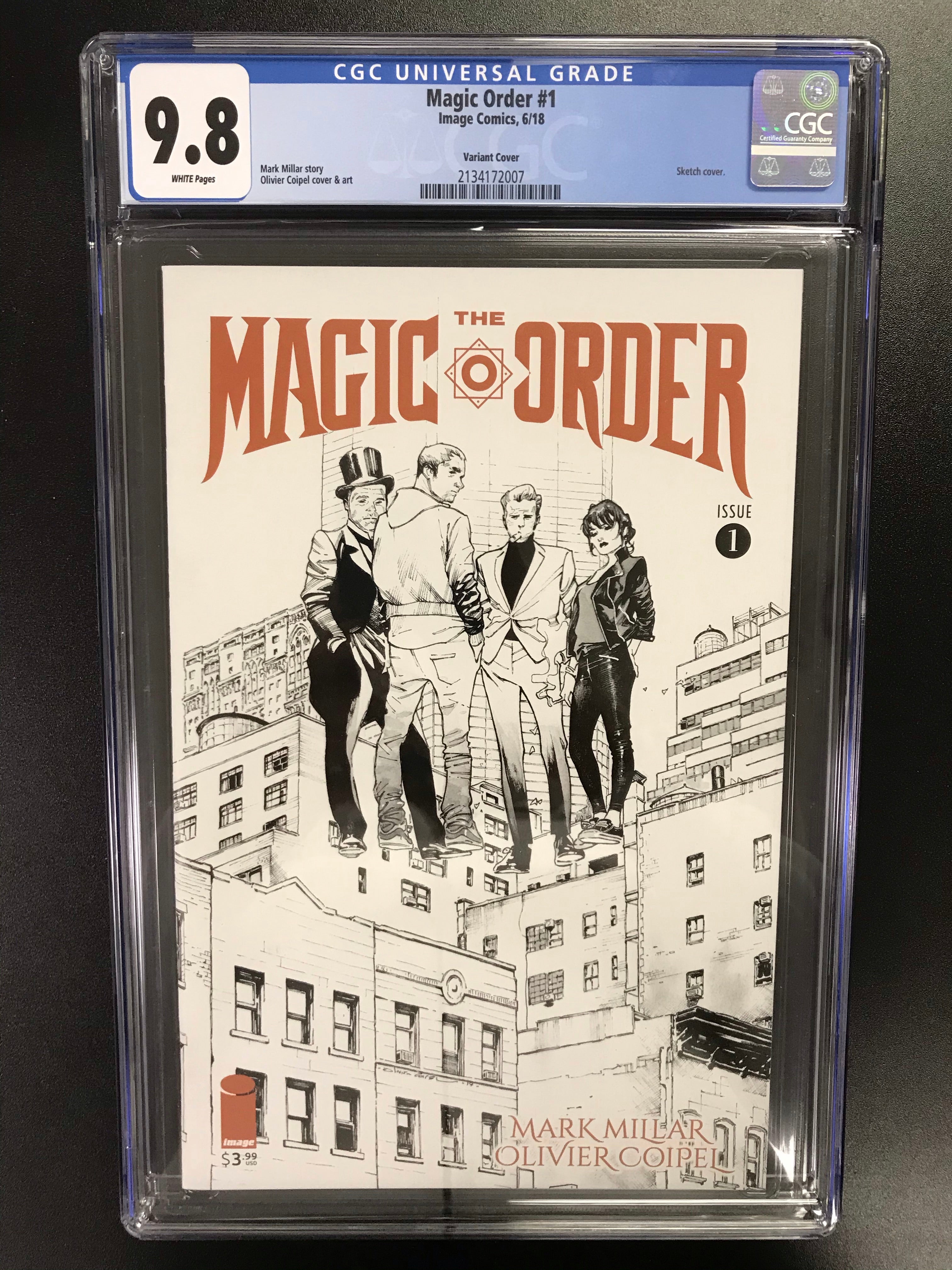 MAGIC ORDER #1 SKETCH VARIANT CGC 9.8 (INSTOCK) C74