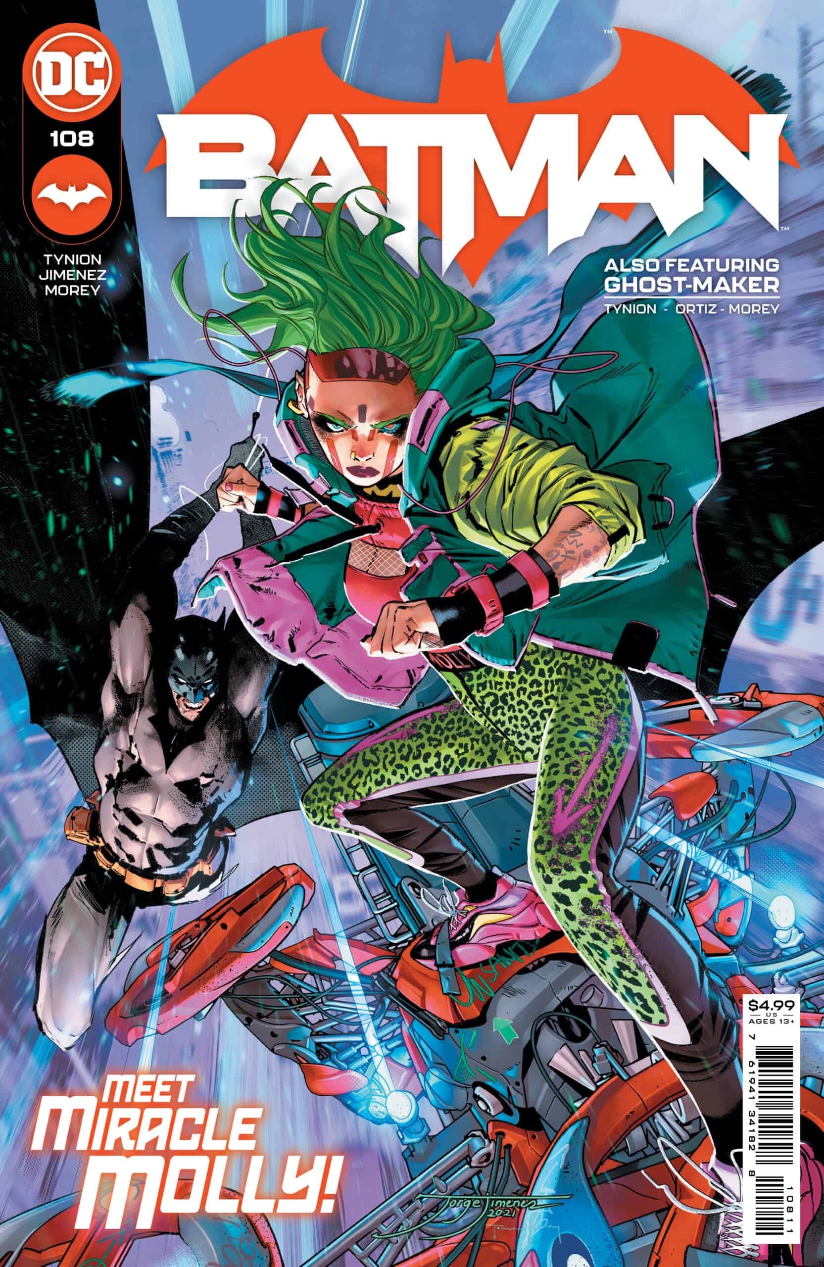 BATMAN #108 FIRST APPEARANCE OF MIRACLE MOLLY 05/05/21 (CB25)
