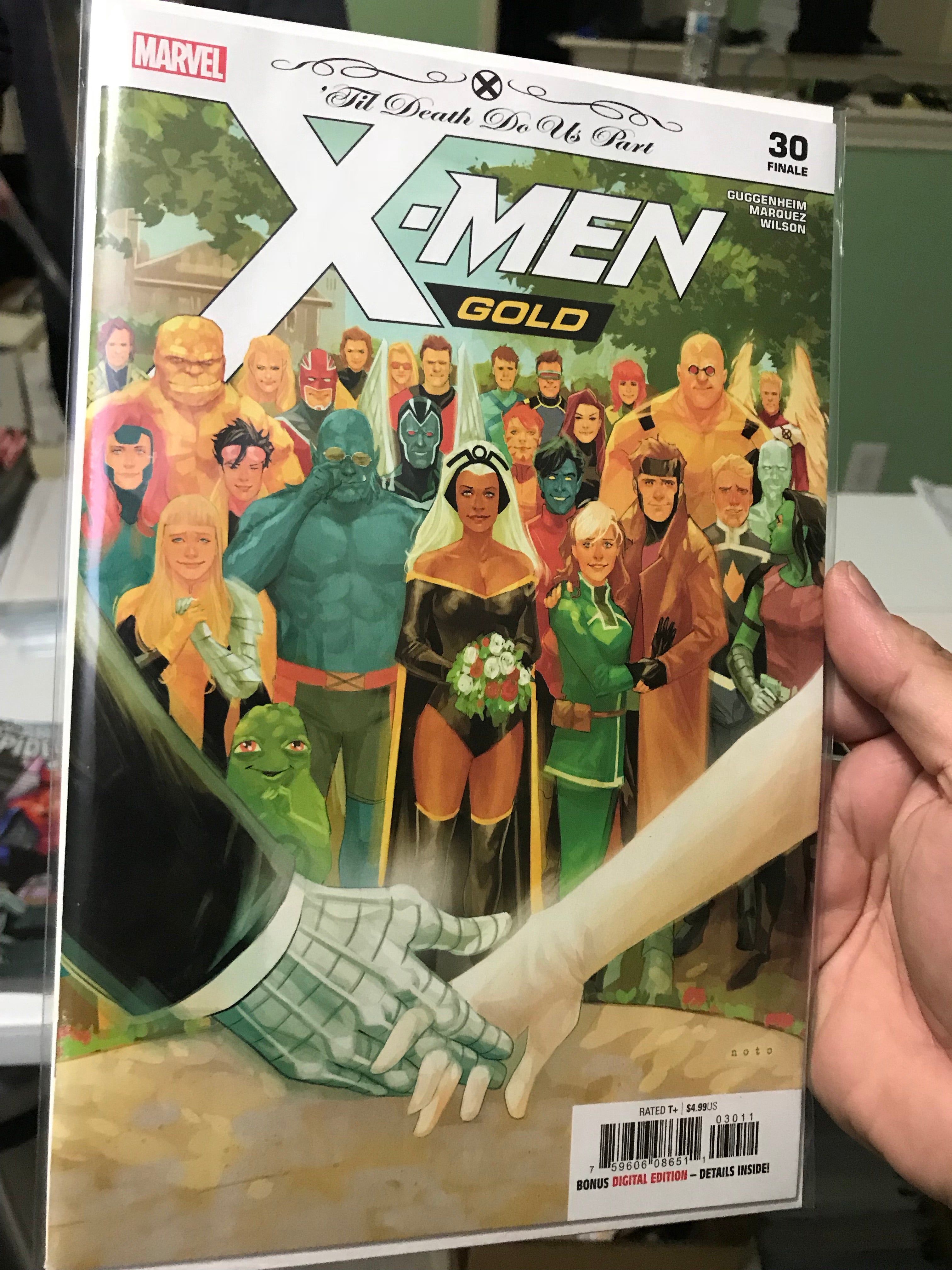 06/20/2018  X-MEN GOLD #30 BTC 3-PACK REG., JSC & JSC CLASSIFIED