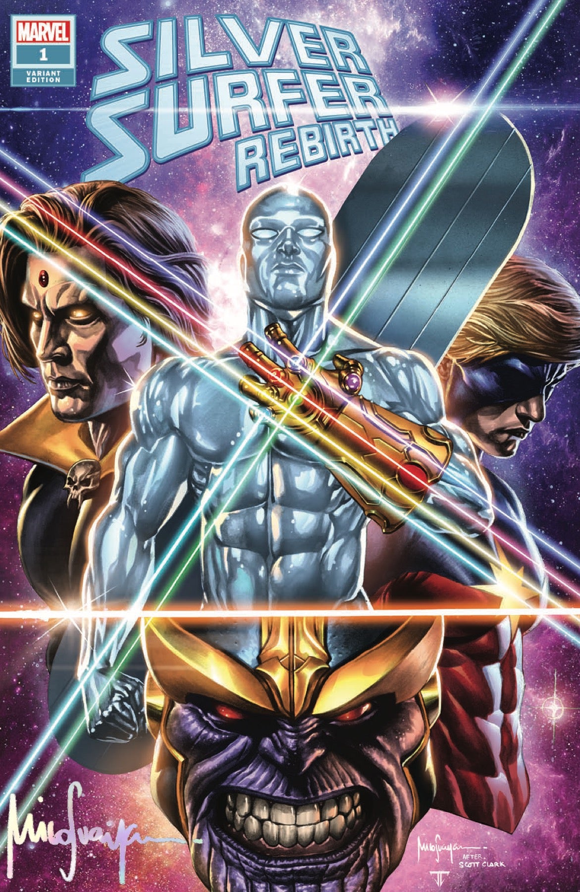 SILVER SURFER REBIRTH #1 MICO SUAYAN EXCLUSIVE VARIANT (M3)(M4)