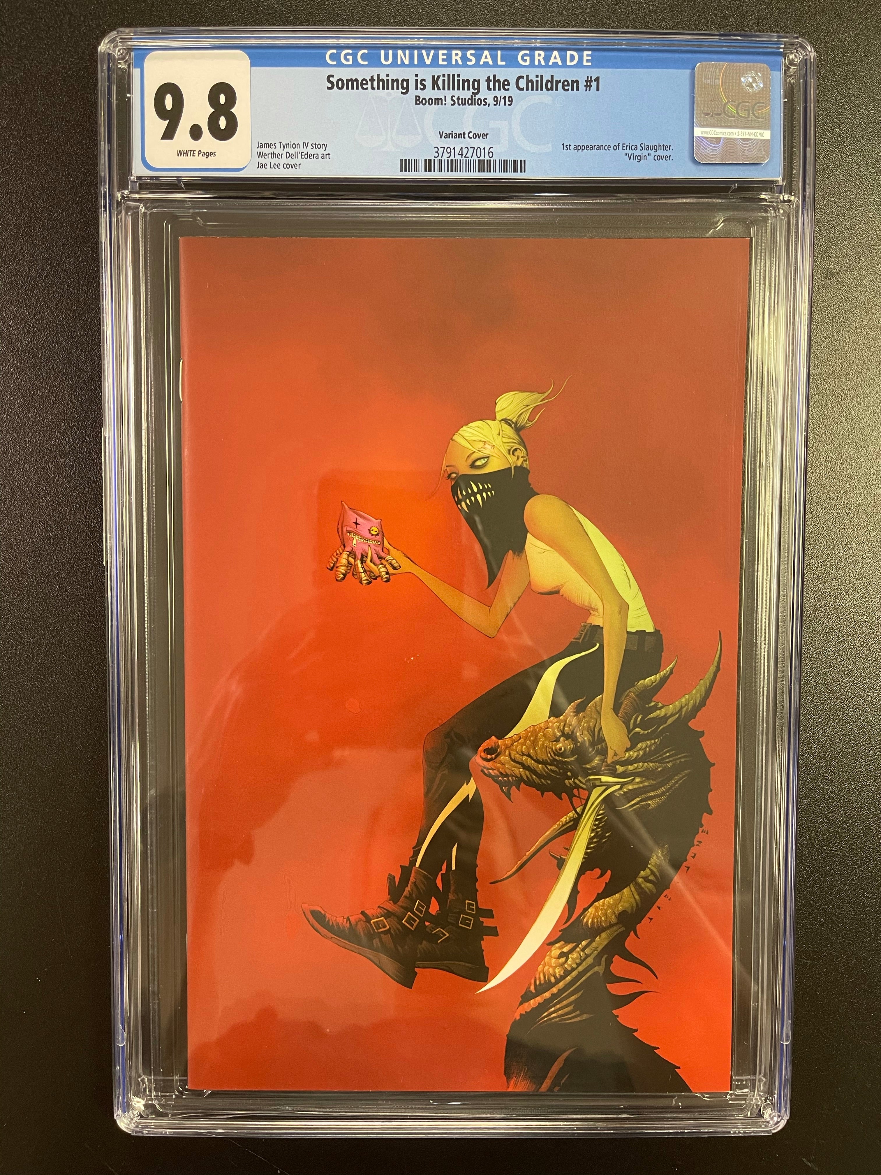 SOMETHING IS KILLING THE CHILDREN #1 LEE VIRGIN VARIANT CGC 9.8