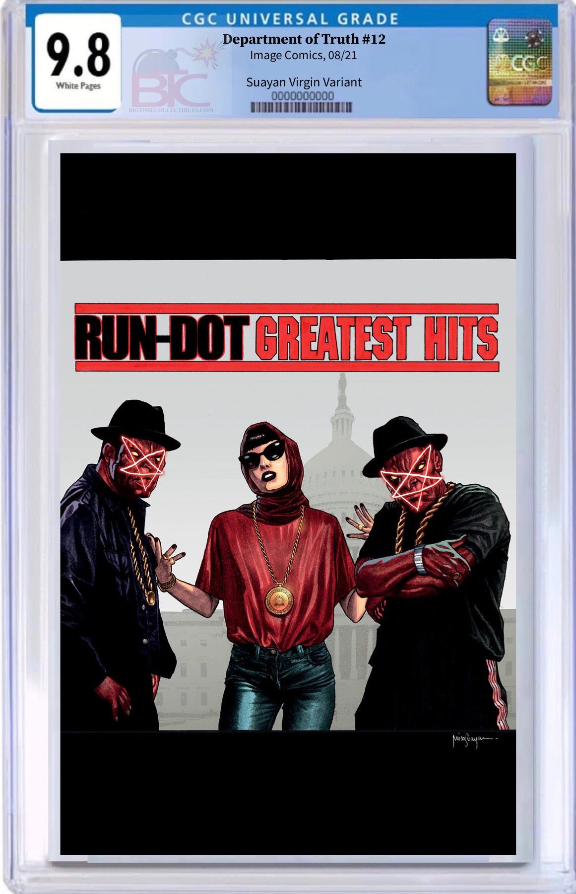 DEPARTMENT OF TRUTH #12 MICO SUAYAN "RUN-DOT" EXCLUSIVE VARIANT