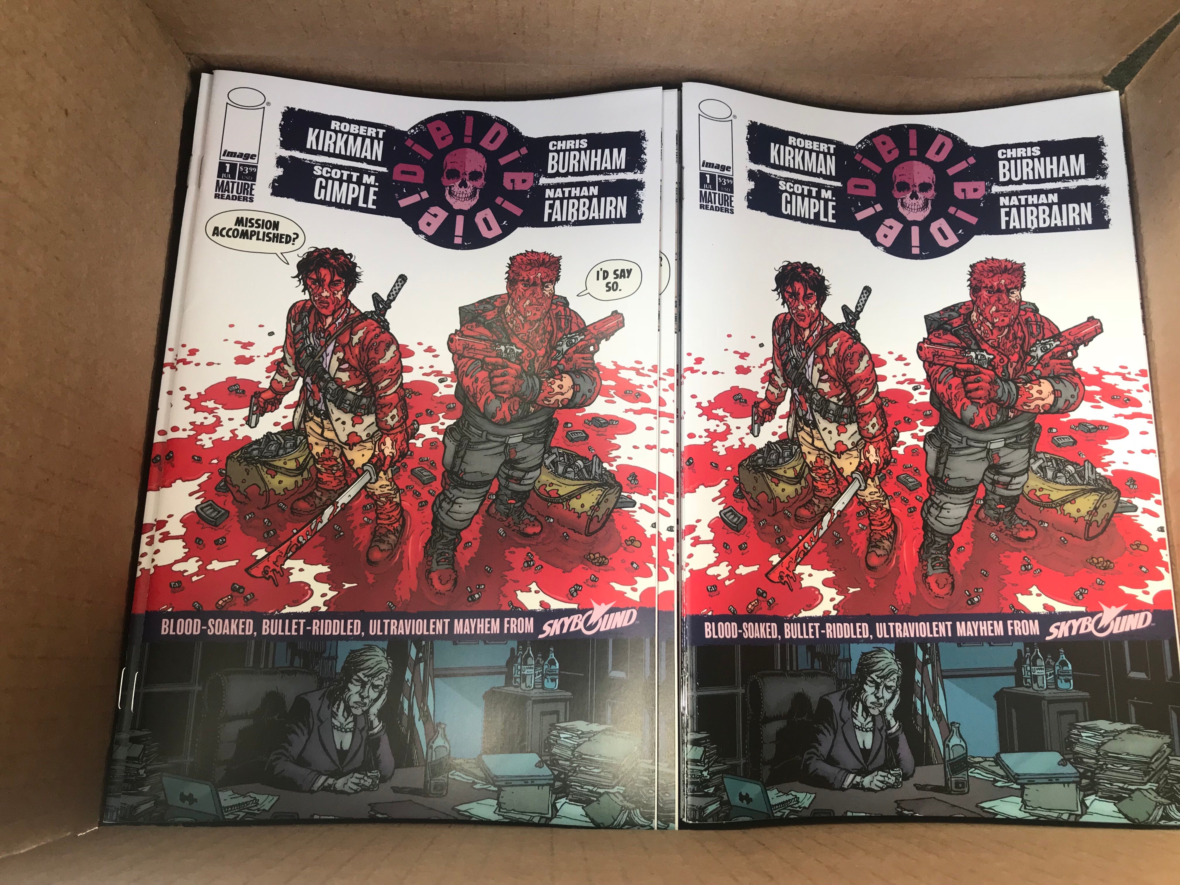 IMAGE COMICS SPECIAL THANK YOU VARIANT 2018 DIE DIE DIE