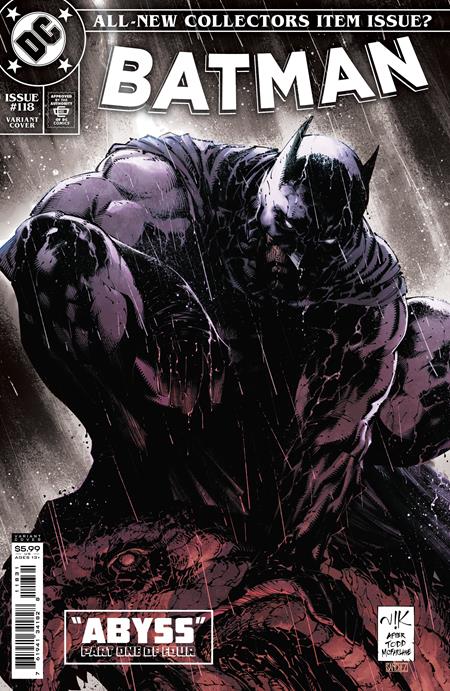 12/07/2021 BATMAN #118 CVR F INC 1:100 BOGDANOVIC SILVER FOIL SPIDER-MAN #1 HOMAGE