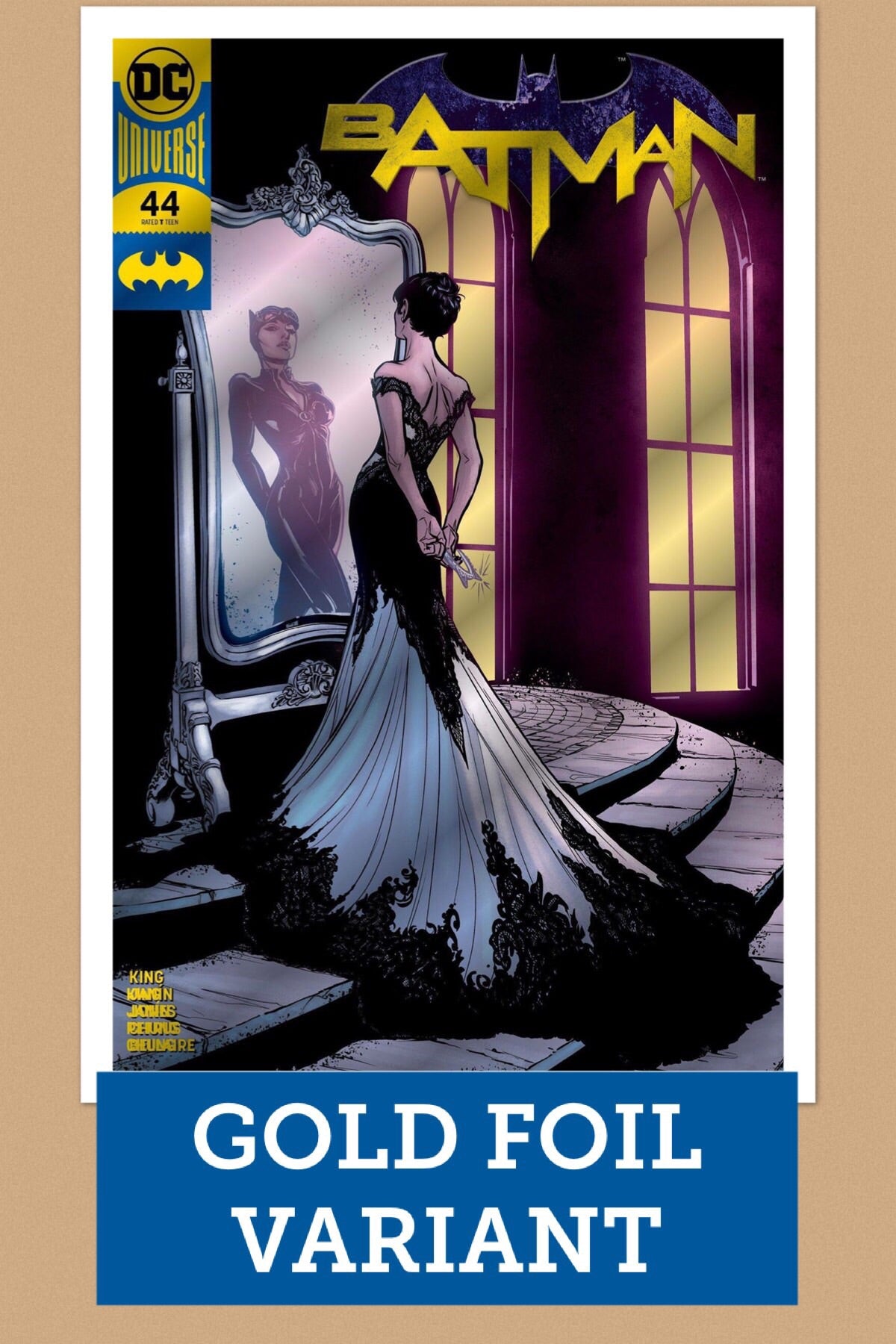 BATMAN #44 GOLD FOIL VARIANT LTD TO 1000 COPIES PREORDER
